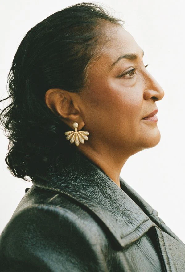 Nafisa Tosh wearing Nada Ghazal jewelry